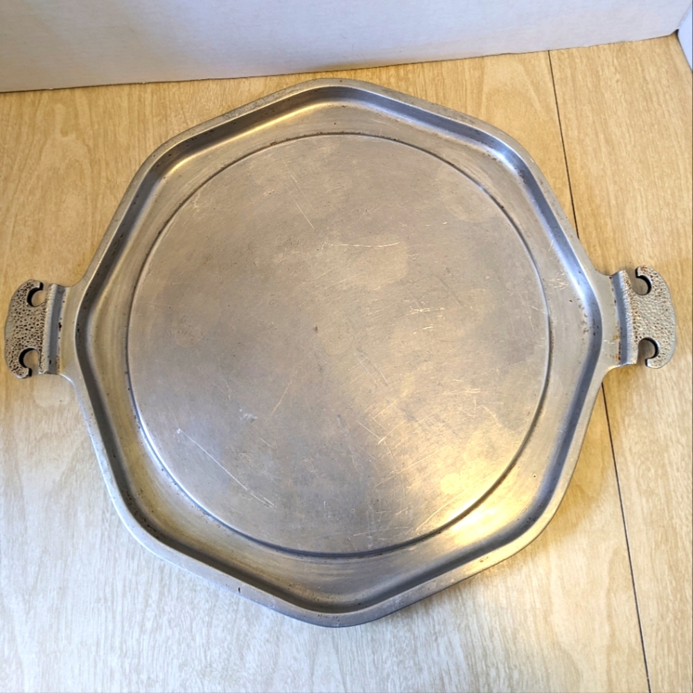 Vintage Guardian Service Cast Aluminum Griddle Comal Stovetop or Oven Pan